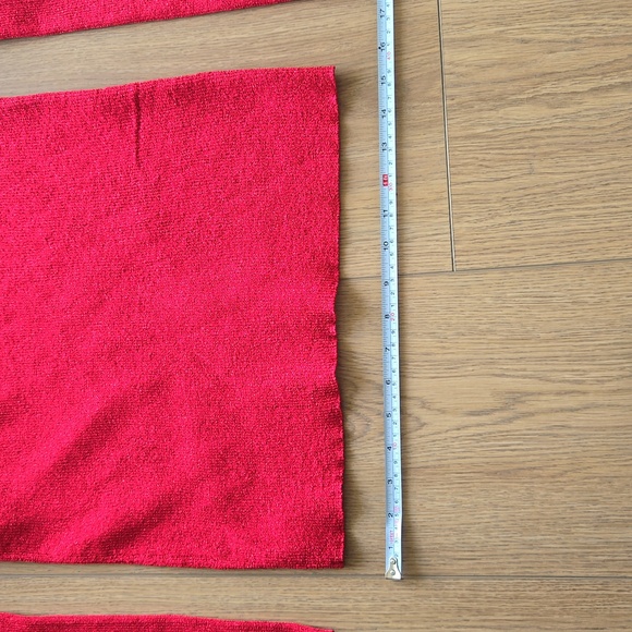 Calvin Klein -  Sparkling Red Cutout Top - Picture 8 of 9